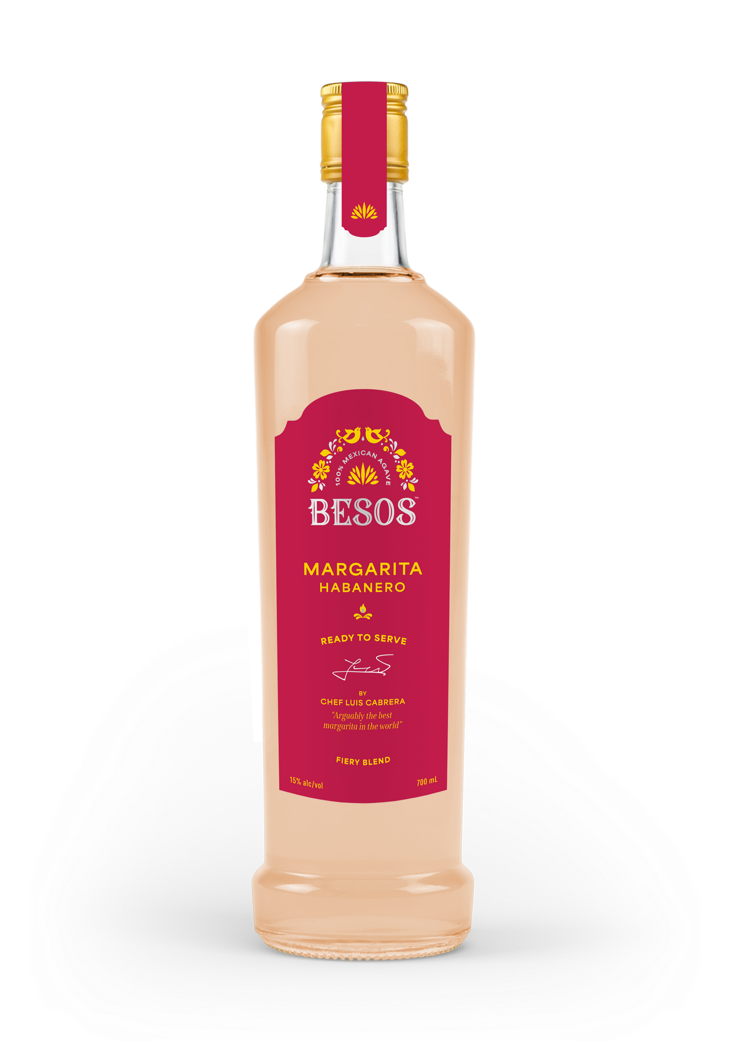 Besos Margarita Habanero 700ml